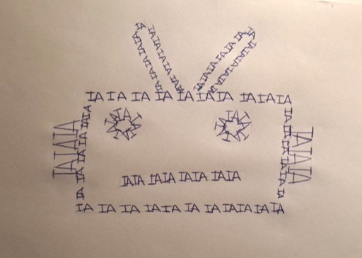 Calligraph of a robot